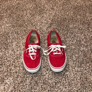 Red Vans